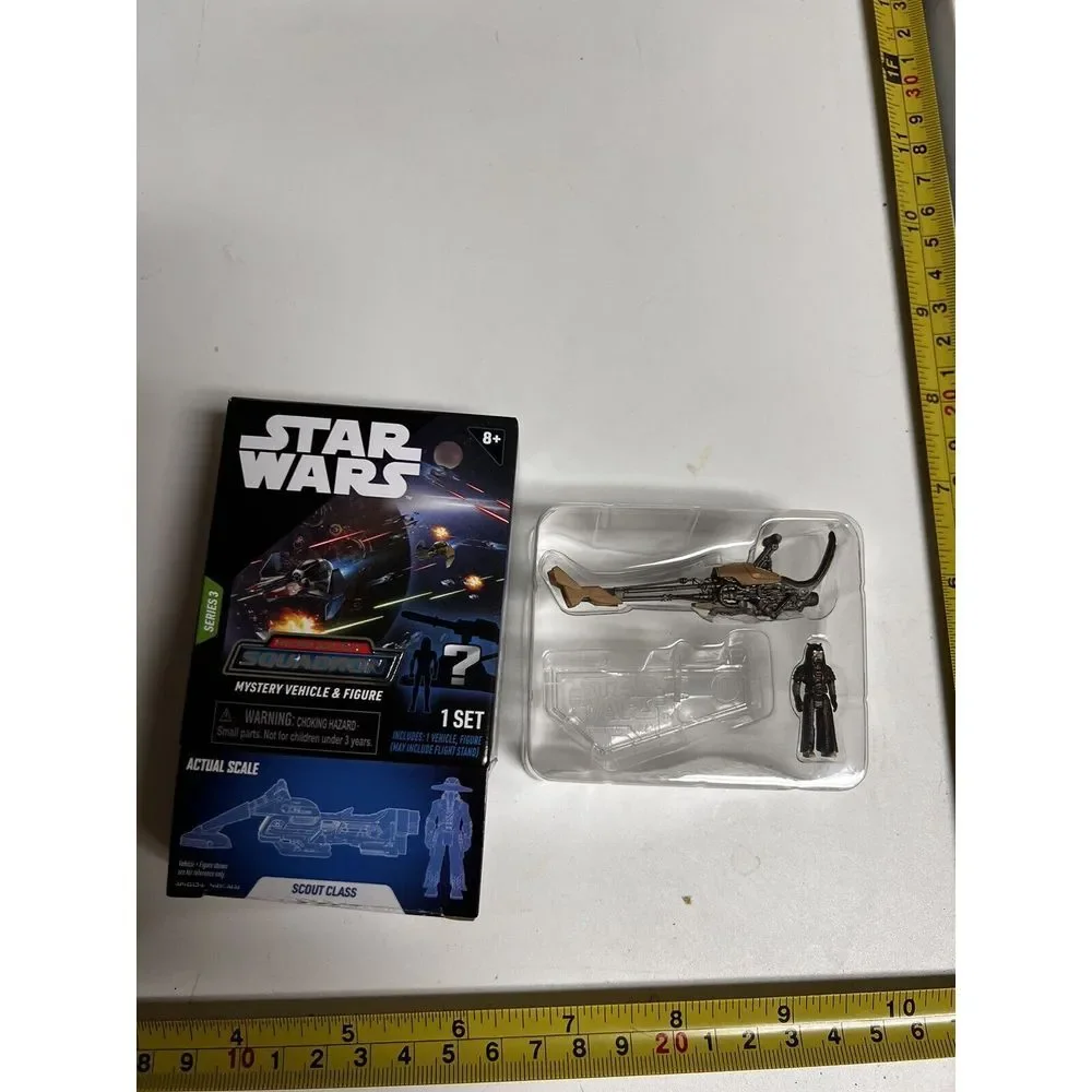Star Wars Micro‎ Galaxy Squadron Series 3 NIKTO SPEEDER with TUSKEN RAIDER 0122